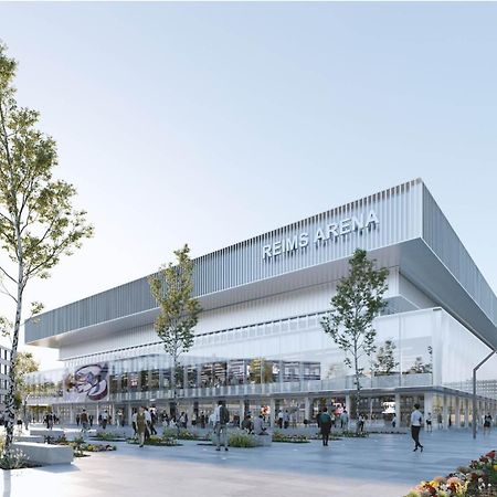 Duplex Reims Gare Centre Arena Lägenhet Exteriör bild